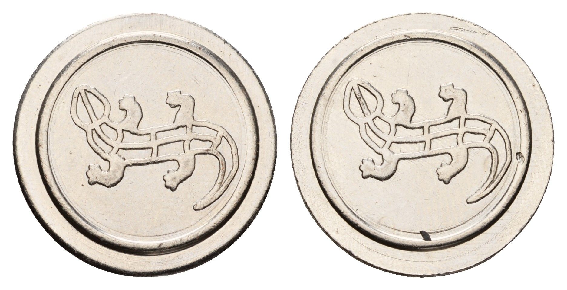 Италия жетон скорпион, диаметр 24 мм, вес 5,6 гр нержавеющая сталь 4670-814