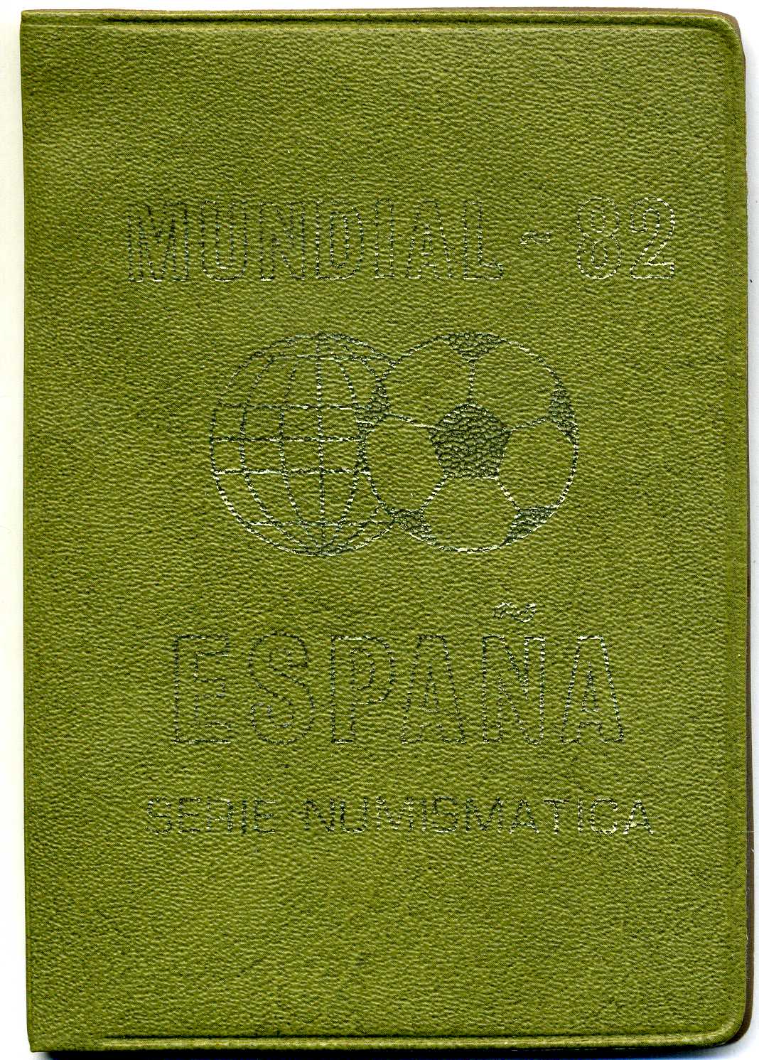 Испания официальный набор из 4 монет (1, 5, 25 и 50 песет) 1980 (1981) чемпионат мира по футболу в Испании 1982 года KM MS11a (816, 817, 818 и 819) UNC 1-6-4-30