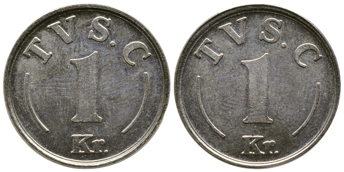 ЕВРОПА ЖЕТОН ND TVS.C железо 93-1012