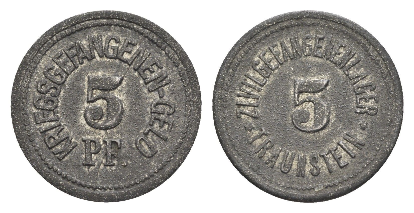 Траунштайн 5 пфеннигов ND Men05 25113.3, Men18 31430.3 железо 1531-1142