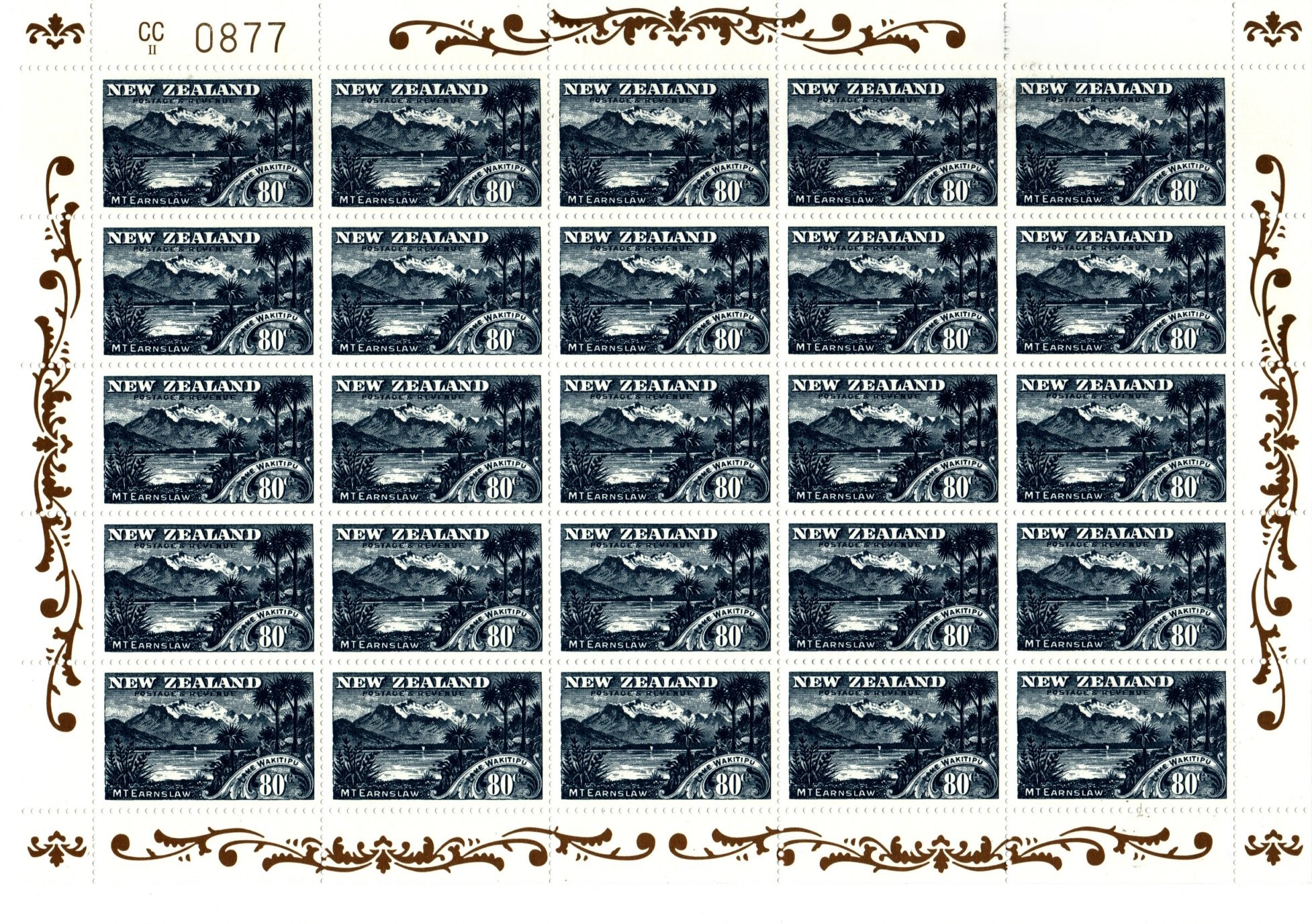 Новая Зеландия набор "коллекция столетия иллюстрированных изображений 1898" год выпуска 1998 альбом ограниченного тиража в футляре, содержащий пронумерованный сувенирный лист x25 каждого номинала