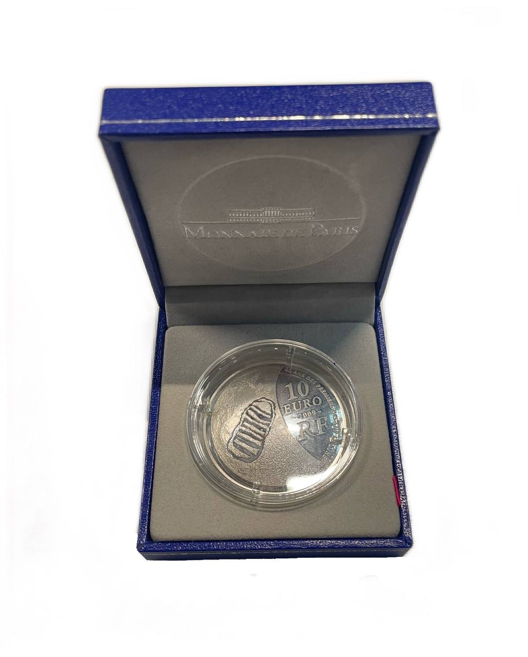 Франция 10 евро 2009 Международный год астрономии, в оригинальной коробке KM 1621 серебро PROOF 7-5-2-15