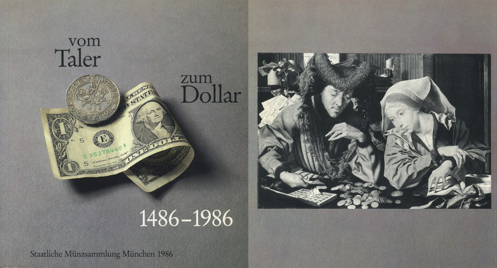 ГОСУДАРСТВЕННЫЙ НУМИЗМАТИЧЕСКИЙ КЛУБ МЮНХЕНА ОТ ТАЛЕРА К ДОЛЛАРУ 1486-1986 1986 STAATLICHE MUNZSAMMLUNG MUNCHEN VOM TALER ZUM DOLLAR 1486-1986, 251 СТРАНИЦА + ИЛЛЮСТРАЦИИ 00-01-02-17