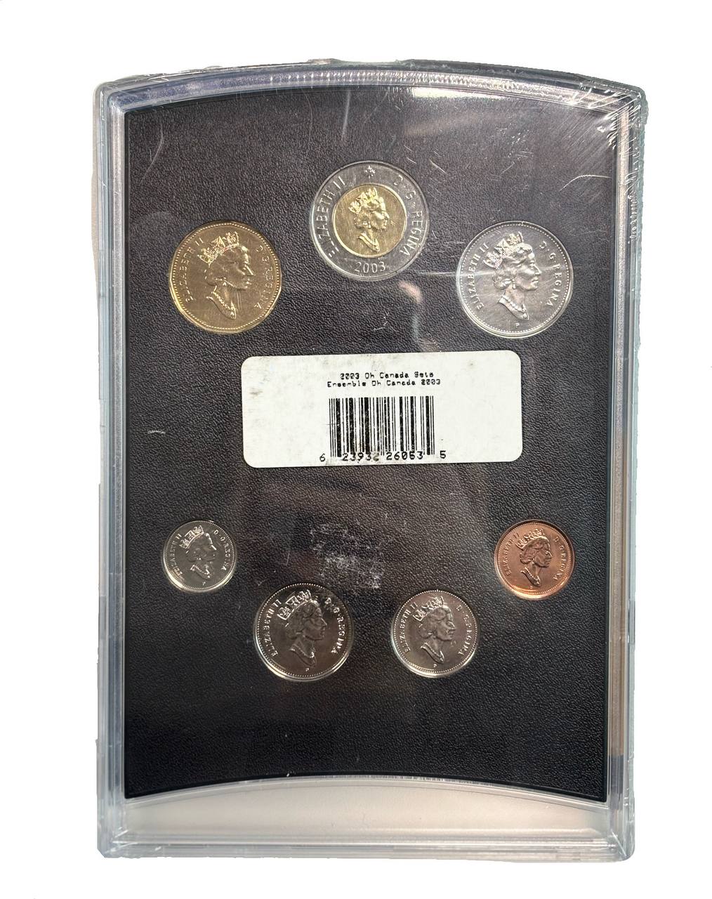 Канада набор из 7 монет (1, 5, 10, 25 и 50 центов; 1 доллар) 2003 Oh! Canada, в оригинальной упаковке KM 289, 182, 183, 184, 290, 186 и 270 UNC 7-7-13