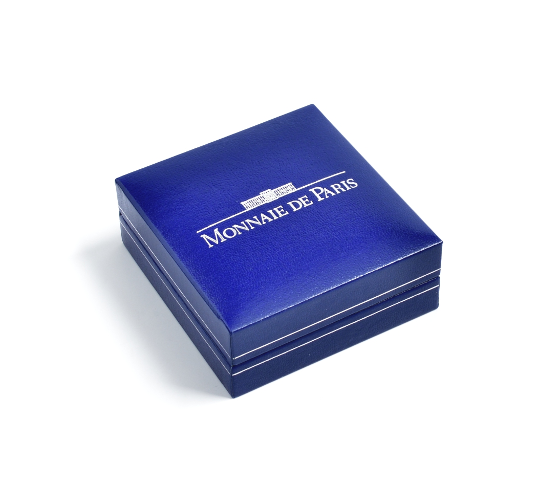 Франция 1 евро = 6,55957 франков 2000 архитектура Ренессанса (XV-XVI веков) в оригинальной коробке, с сертификатом KM 1225 серебро PROOF 4-3-3-14