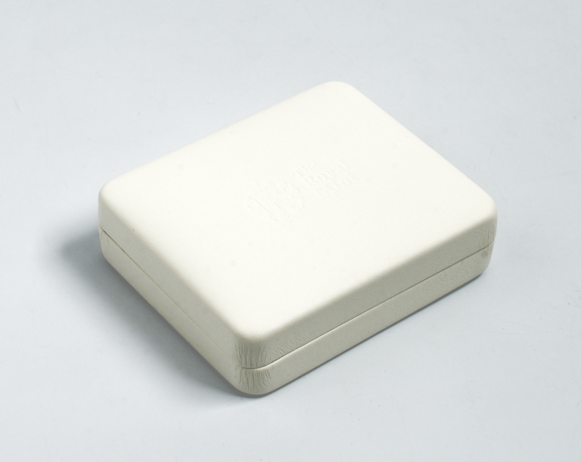 Танзания 25 шиллингов 1974 жирафы, в коробке KM 7а серебро PROOF 2-4-2-46