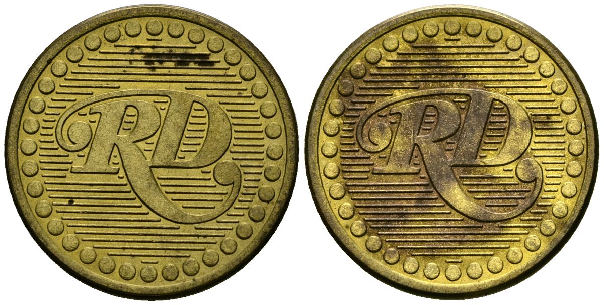 США жетон ND Reader?s Digest латунь 4135-924