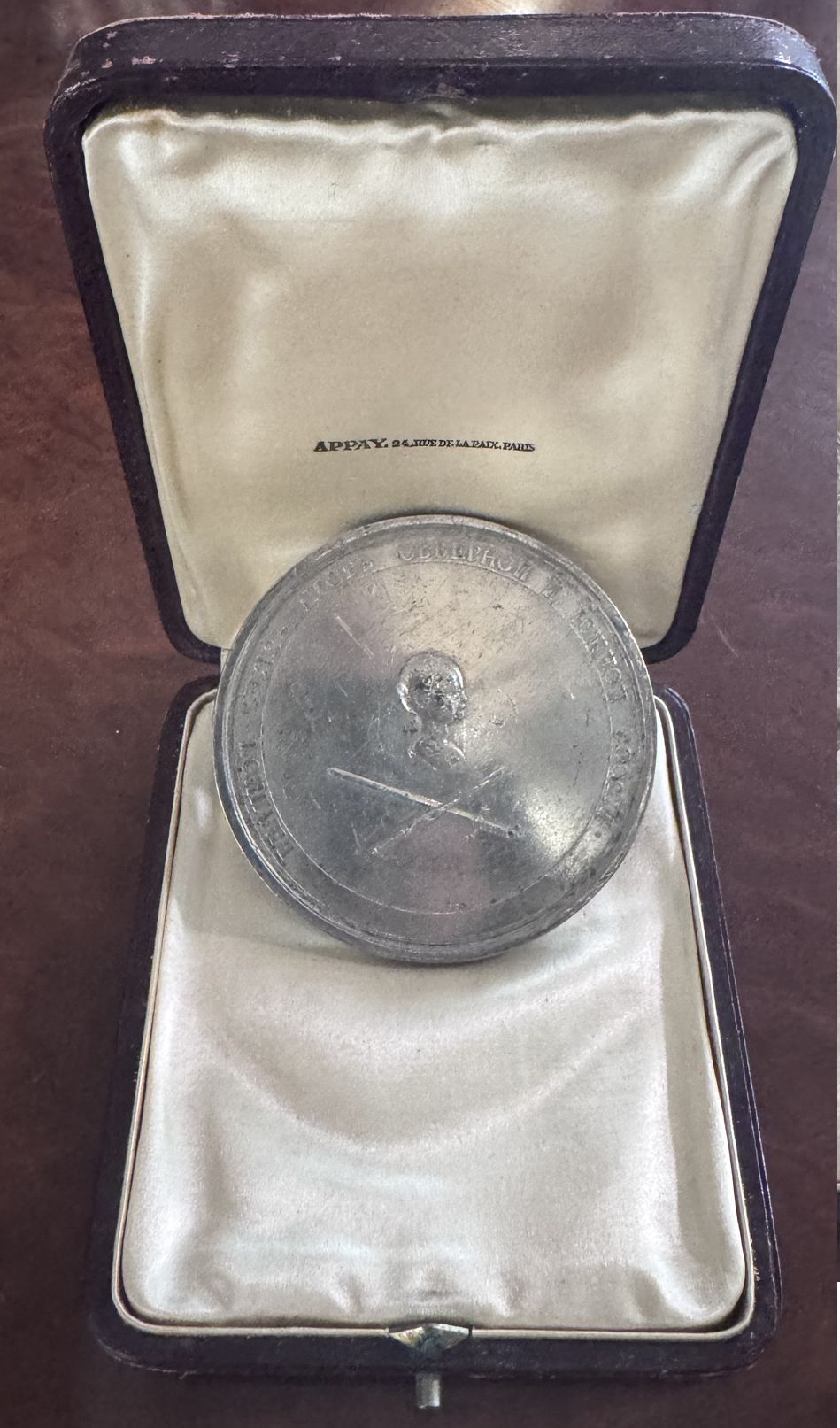 Россия медаль 1770-ые (1690) Великий князь Игорь Северной и Южной России, умножение промыслов, в старой коробке Дьяков 1695 (R1), Смирнов 90 цинк 1-5-2-10