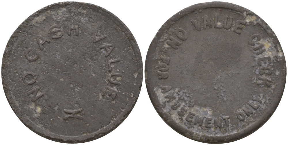 ЕВРОПА ЖЕТОН ИГРОВОЙ ND ТОЛЬКО ДЛЯ ИГРЫ, НЕ ПОДЛЕЖИТ ОБМЕНУ, ДИАМЕТР 21 ММ. цинк 98-811