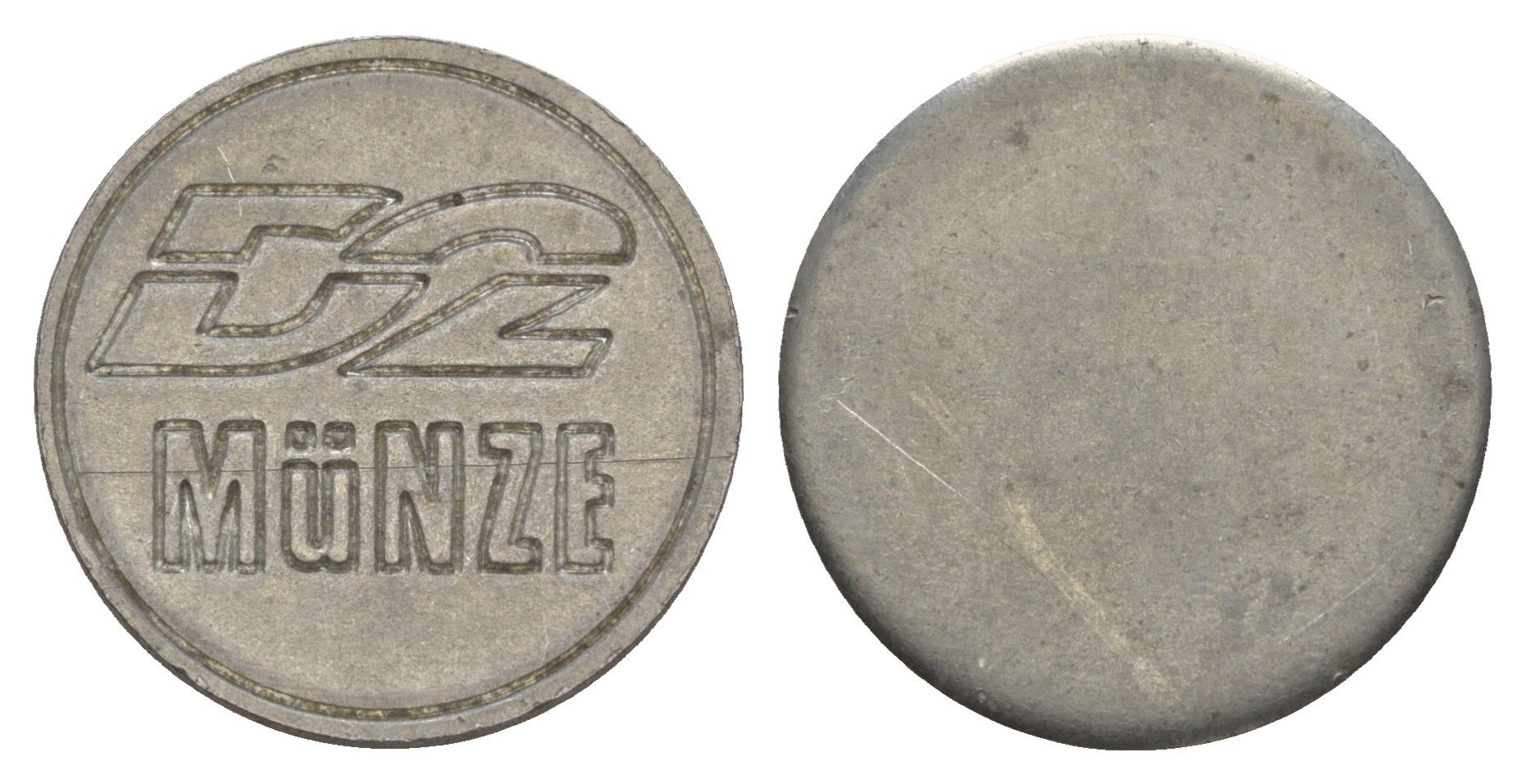 Германия телефонный жетон - D2 диаметр 23 мм, вес 6,6 гр медно-никель 4656-624