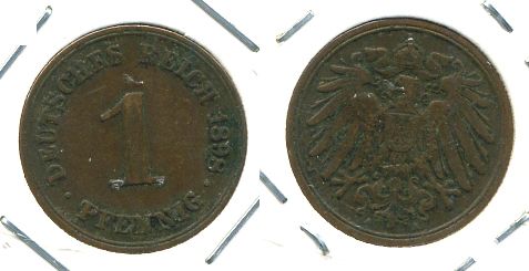 ГЕРМАНИЯ 1 ПФЕННИГ 1898 A KM 10, J. 10 медь 701-141