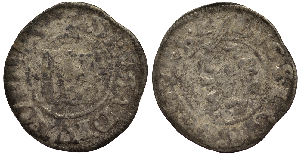 Померания 2 шиллинга = 1/16 талера 1622 Богуслав XIV (1620-1637) KM 63 (17), Hildisch 260 серебро    1524-1031