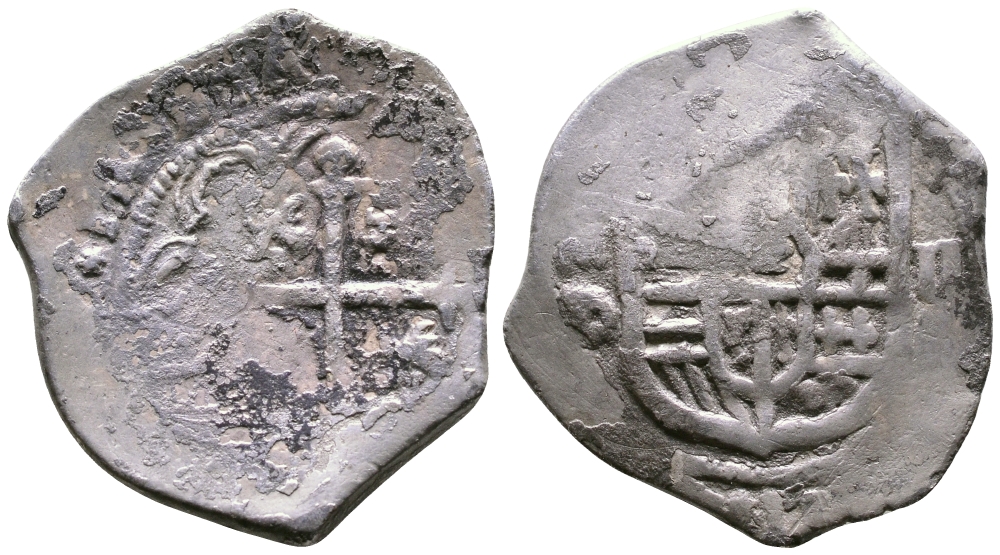 ИСПАНИЯ 4 РЕАЛА 1598-1621 ФИЛИПП III KM 132.3 серебро 1528-134