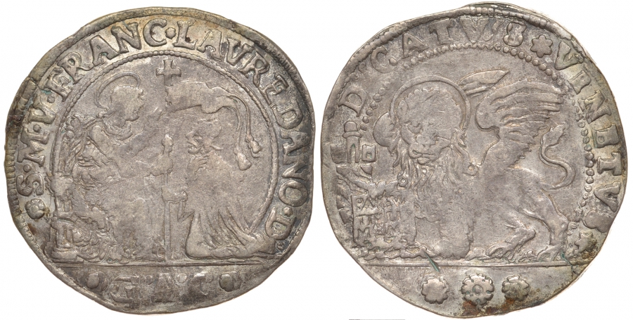 Венеция, Италия 1 дукато 1752 Франческо Лоредан (1752-1762) Dav. 1551, Gemberini 1595 серебро 00-000-00