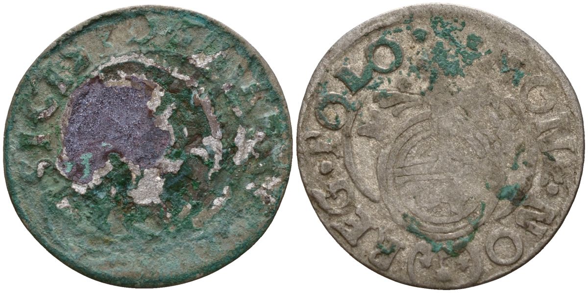 Польша 3 полкера (3 полторака - 1 крейцер) 1624 Сигизмунд III Ваза (1587-1632) Gorecki B.24, KM 41 серебро 4158-945