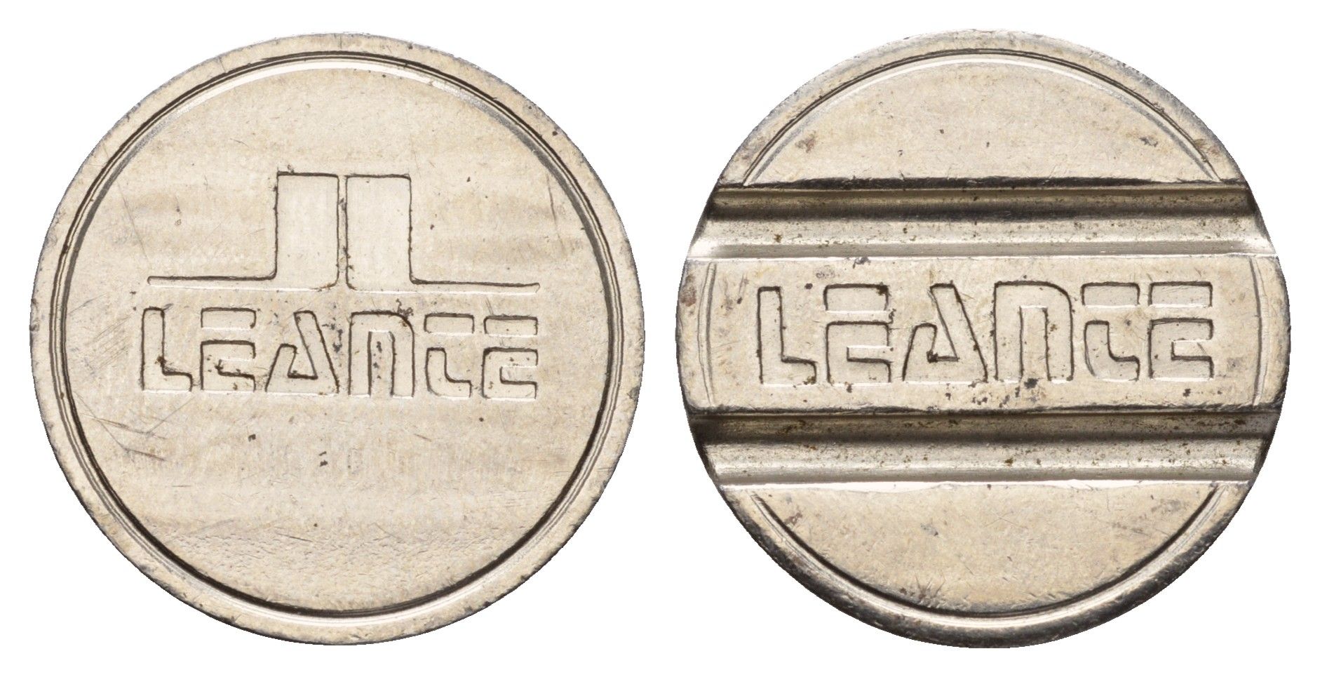 Италия жетон Leance диаметр 24 мм, вес 6,1 гр нержавеющая сталь 4670-715