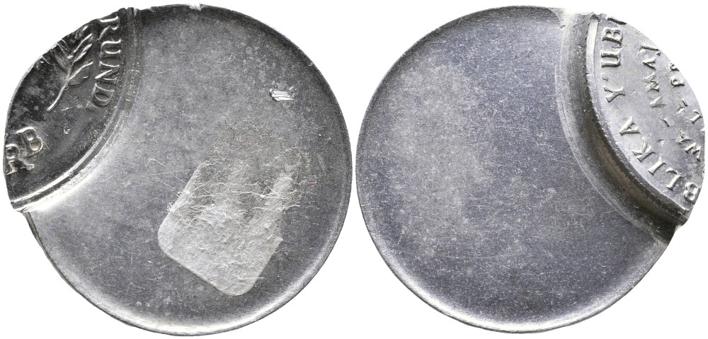 Бурунди 5 франков 1971 брак чекана KM 16 алюминий 1520-535