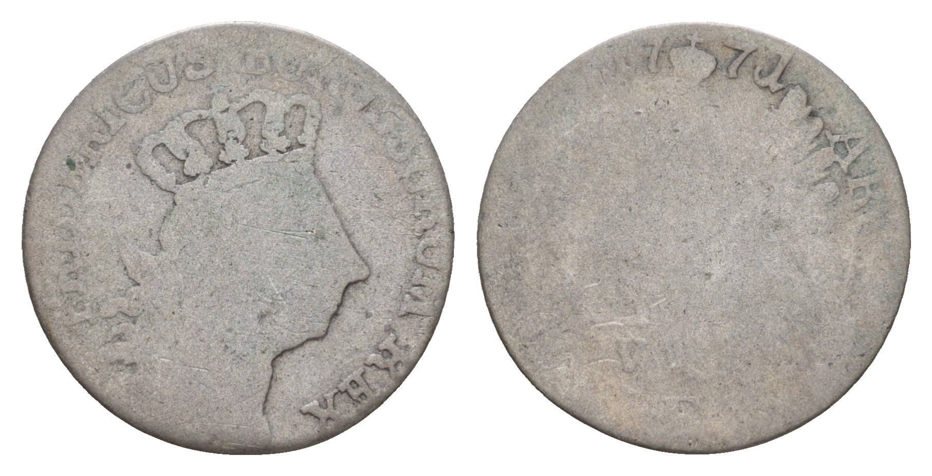 Пруссия 6 грошей 1771 E, Фридрих II (1740-1786) KM A297 серебро 4655-138