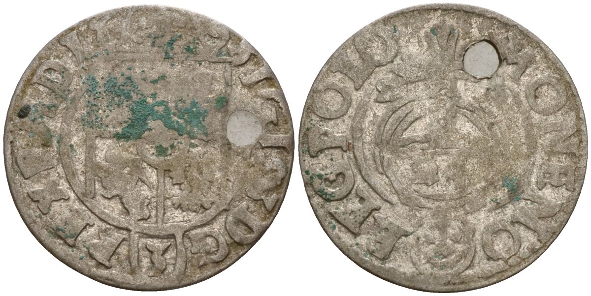 Польша 3 полкера (3 полторака - 1 крейцер) 1624 Сигизмунд III Ваза (1587-1632) Gorecki B.24, KM 41 серебро 4160-147