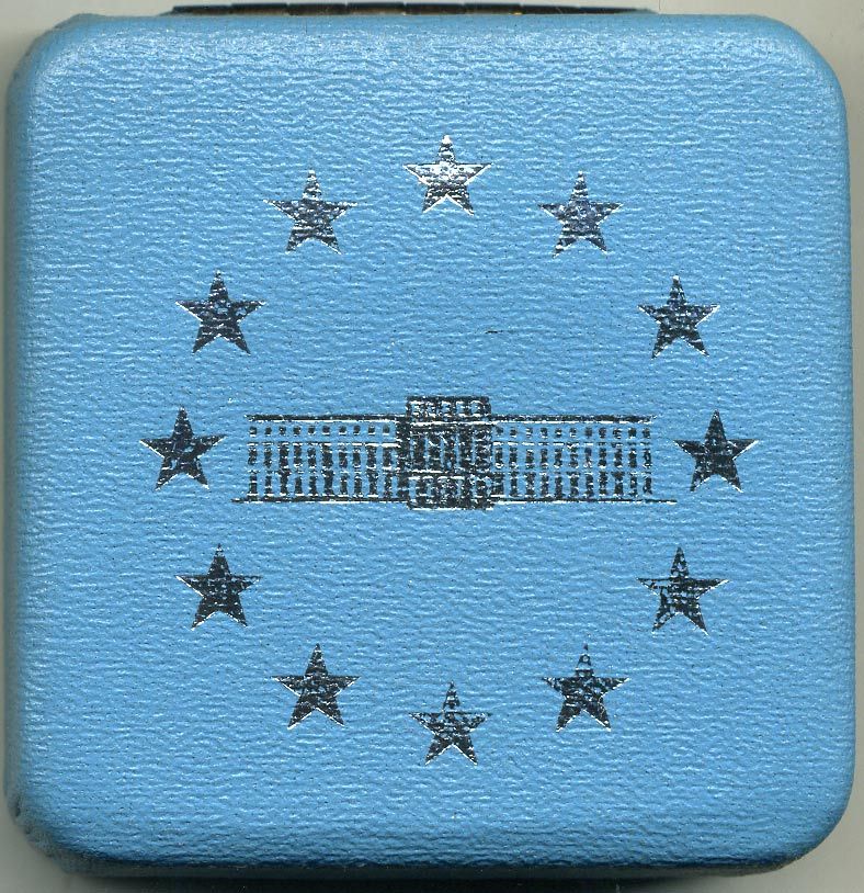 Франция 100 франков - 15 экю 1991 Декарт, в оригинальной коробке с сертификатом KM 1002 серебро PROOF 4-5-1-19