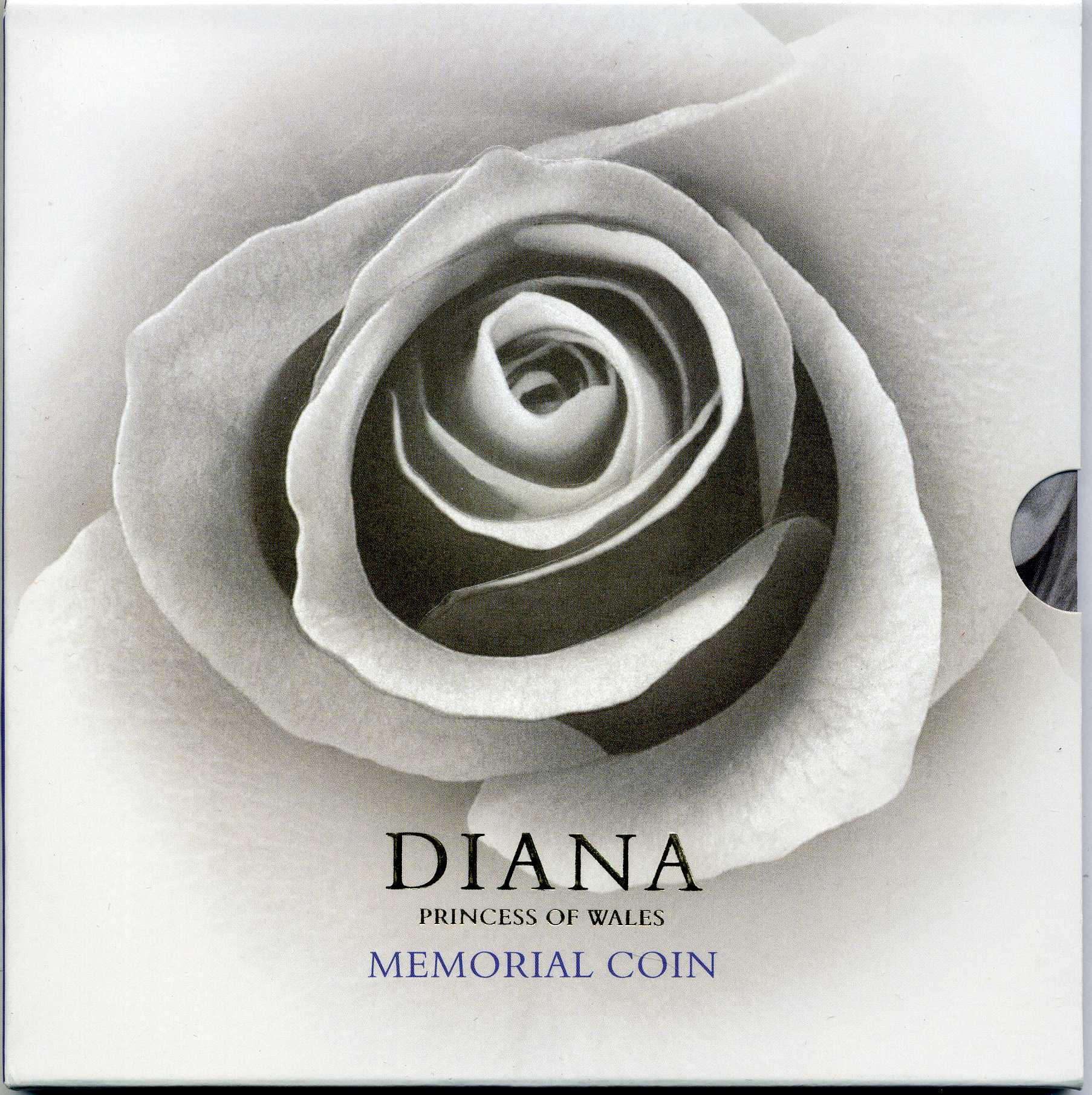 Великобритания 5 фунтов 1999 Елизавета II (1952-2022), в память о принцессе Диане (1961-1997), в оригинальном картонном буклете KM 997, Spink 4551 (L6) медно-никель BUNC 00-00