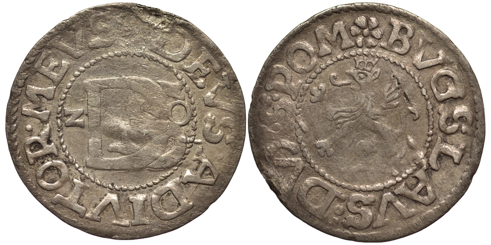 Померания 2 шиллинга = 1/16 талера 1620 KM 63 (17) серебро 1524-1024