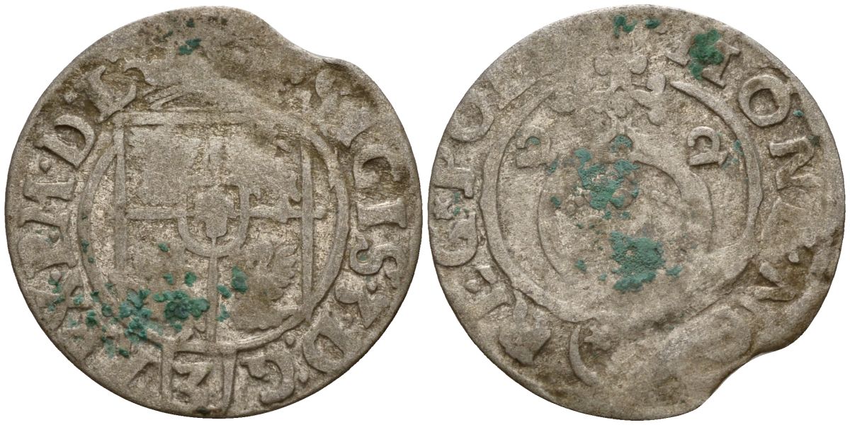 Польша 3 полкера (3 полторака - 1 крейцер) 1622 Сигизмунд III Ваза (1587-1632) Gorecki B.22 серебро 4158-1233