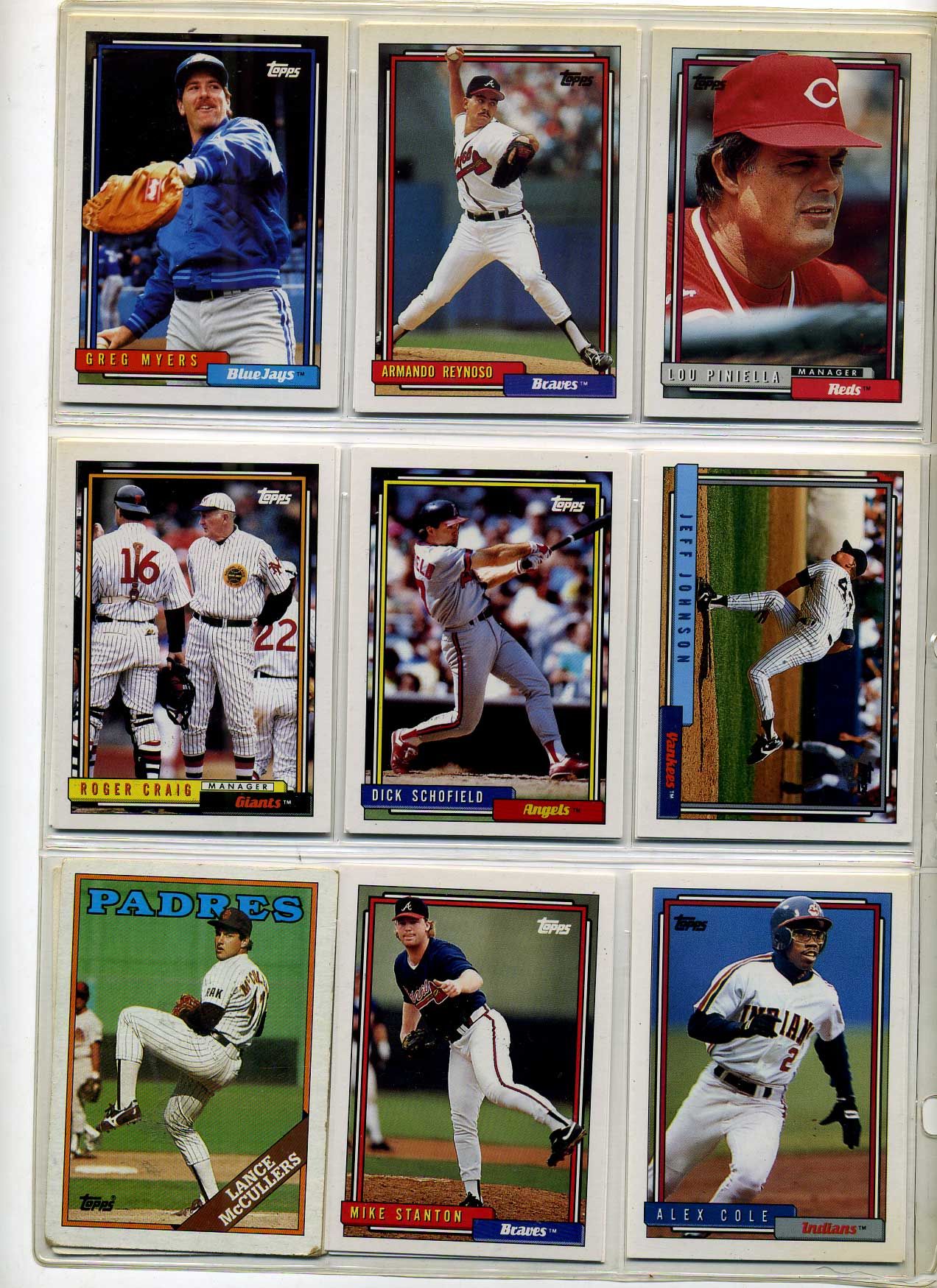 США КАРТОЧКИ БЕЙСБОЛЬНЫЕ 9 штук разных 7501-28