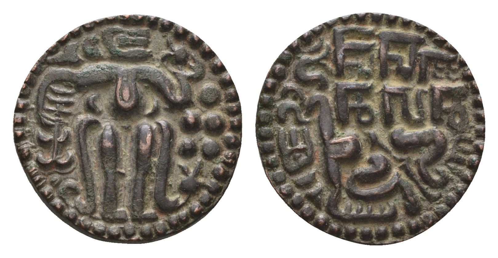 Шри-Ланка, Цейлон, Королевство Полоннарува 1 масса 1056-1236 Mitchiner 835 медь 4044-621