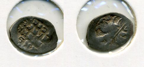 РОССИЯ ИВАН IV А серебро 507-2413