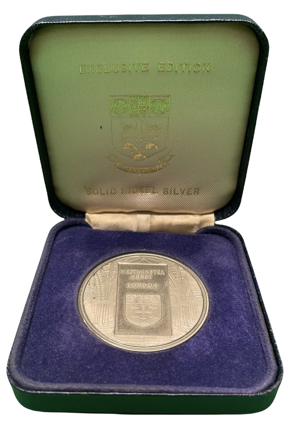 Англия медаль ND Вестминстерское аббатство в Лондоне  серебро  PROOF  5-6-1-31