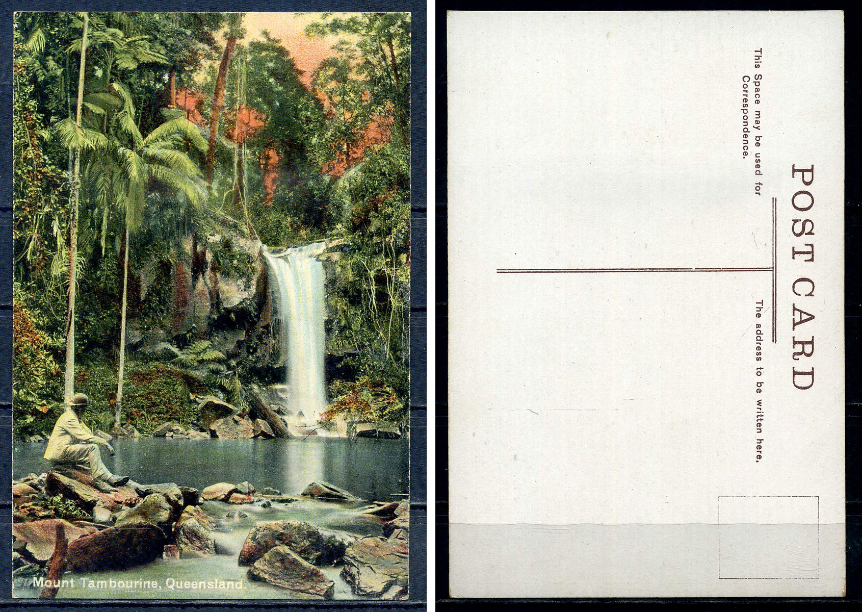 Австралия post card - открытка Гора Тамборин, Квинсленд 2193-52