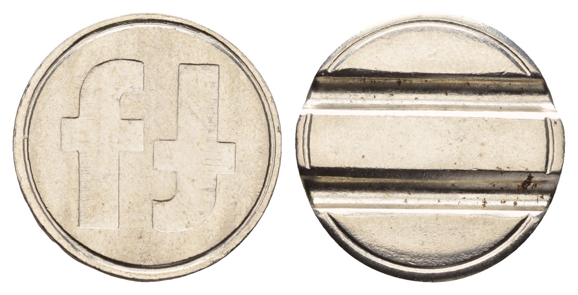 Италия жетон диаметр 24 мм, вес 5,8 гр нержавеющая сталь 4670-724