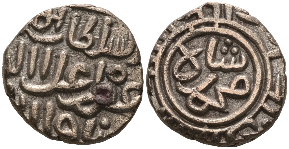 Индия 2 гани 1296-1316 AD Делийский Султанат, Ала аль-Дин Мохаммед биллон 192-928