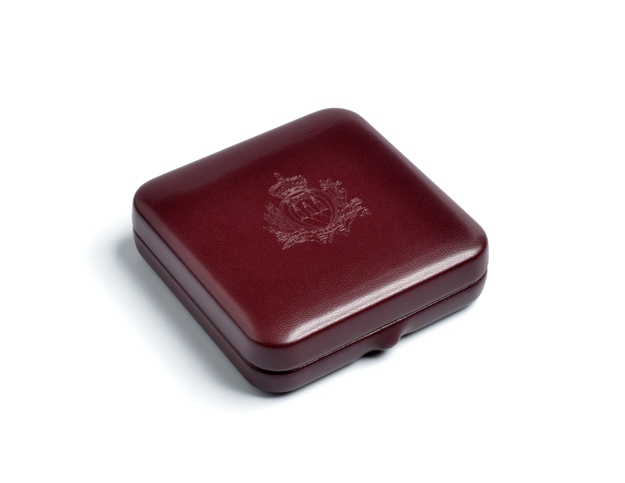 Сан-Марино 5 евро 2012 500 лет со дня смерти Америго Веспуччи, коробка, сертификат SM 160 серебро PROOF 2-5-2-6