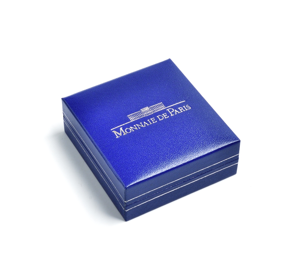 Франция 10 евро 2009 100 лет компании Бугатти, Этторе Бугатти, в оригинальной коробке, сертификат KM 1606 серебро PROOF 3-6-1-31