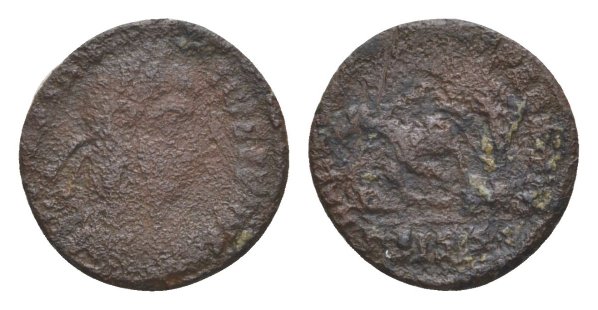 Римская Империя центенионалий 355 Констанций II (?) FEL TEMP REPARATIO биллон 4627-1149