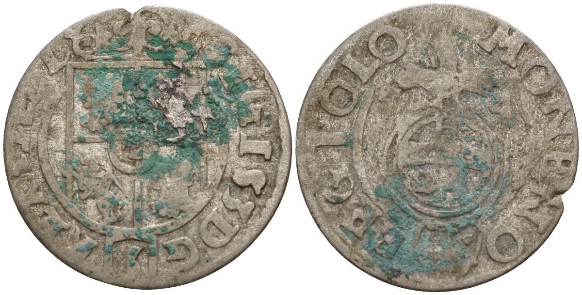 Польша 3 полкера (3 полторака - 1 крейцер) 1623 Сигизмунд III Ваза (1587-1632) Gorecki B.23, KM 41 серебро 4158-919