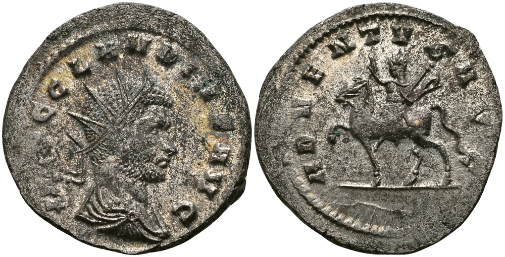 Римская Империя антониниан 268 Клавдий ГОТСКИЙ ADVENTVS AVG, Рим Good Very fine RIC 13 биллон, серебрение 00-00