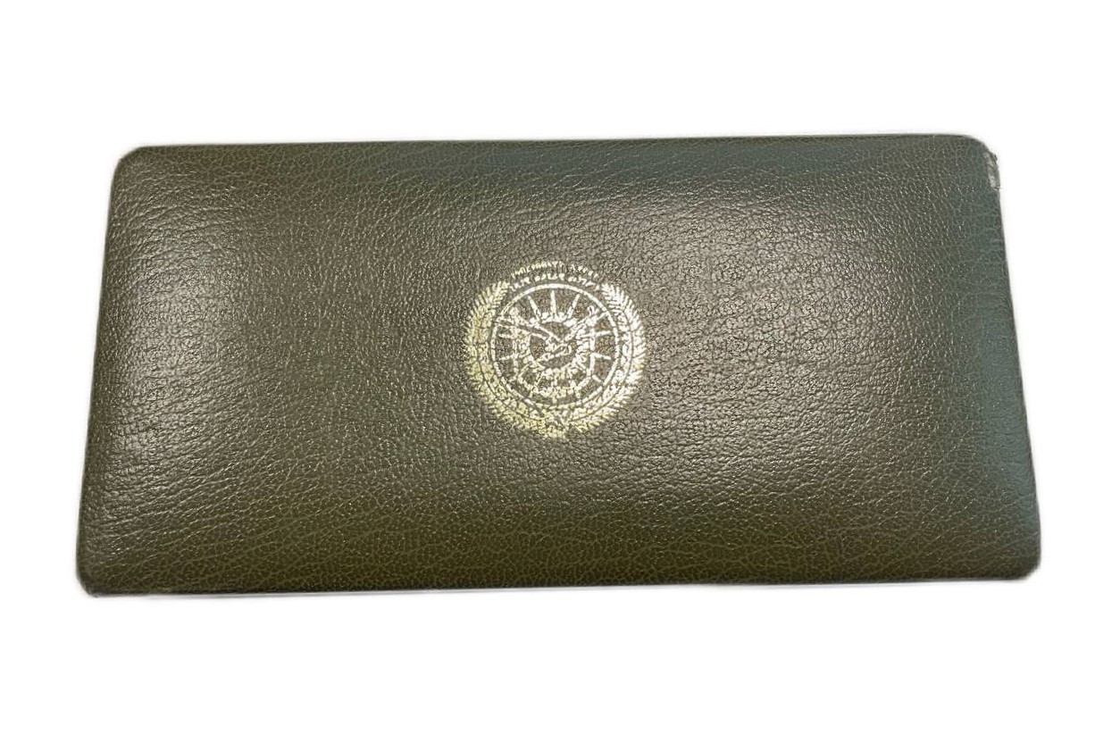 Эфиопия набор из 5 монет 1977 в картонном буклете, запайка, в оригинальной коробке, с сертификатом KM PS 7, KM (43.2-47.2)   PROOF  8-2-04-15