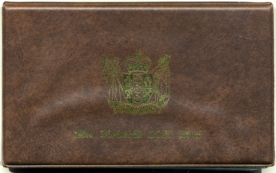 Новая Зеландия официальный набор из 7 монет 1981 в оригинальной пластиковой упаковке серебро PROOF  00-00