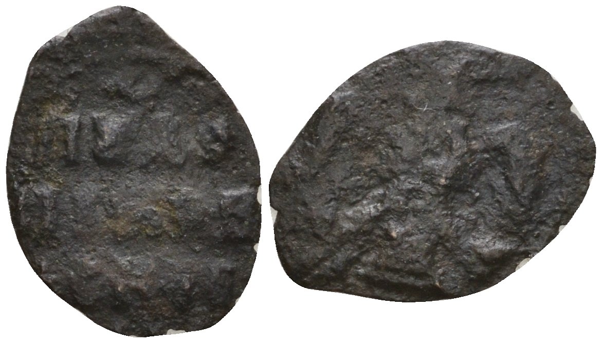 Псков пуло 1505-1533 Василий III Иванович, ПУЛО ПСКОВЬСКОЕ/двуглавый орел Гулецкий/Петрунин 3280 медь 262-1646