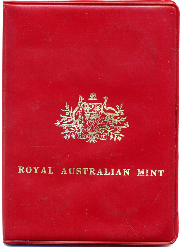 Австралия набор из 6 монет 1969 в оригинальном буклете, с сертификатом UNC 3-6-3-3