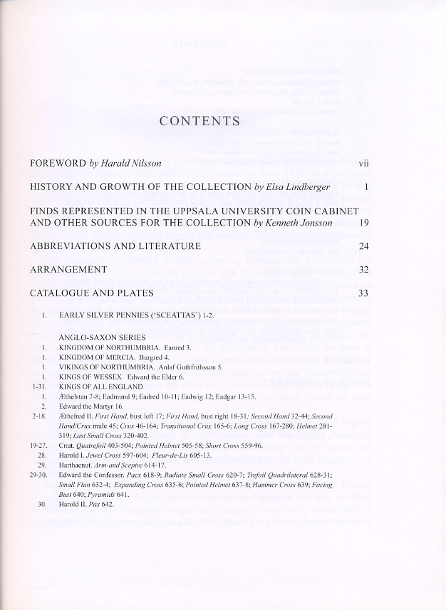 Эльза Линдбергер Англо-Саксонские более поздние британские монеты 2006 Elsa Linberger, anglo-saxon and later british coins, 124 страницы + цветные иллюстрации английский 58-01-12-12