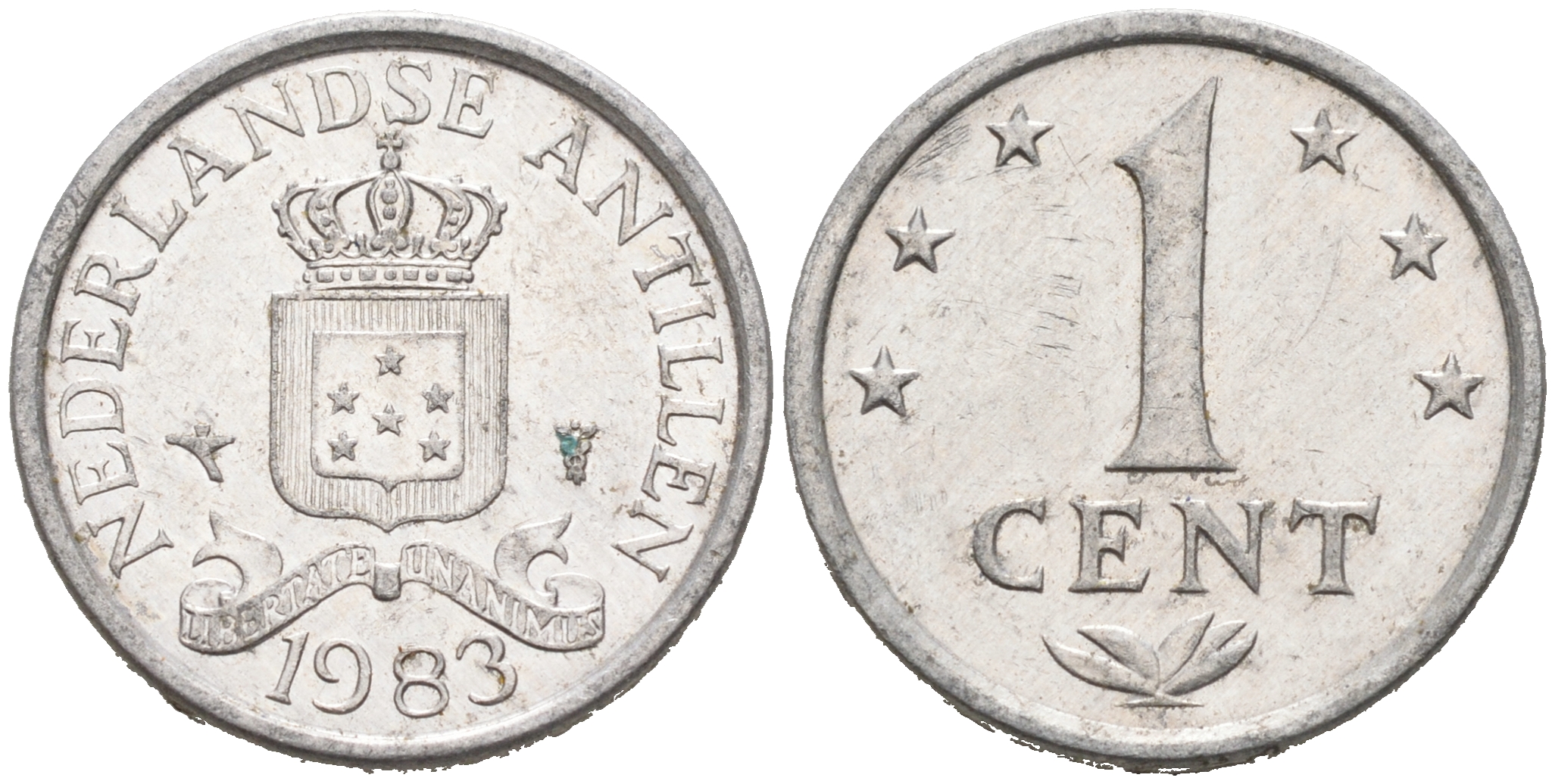 Нидерландские Антилы 1 цент 1971 Юлиана (1948-1980) KM 8 бронза 4564-1246