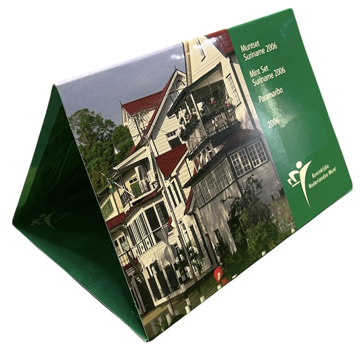 Суринам официальный годовой набор из 6 монет 2006 в оригинальном картонном буклете, тираж 1500 экземпляров    BUNC  6-5-3-41