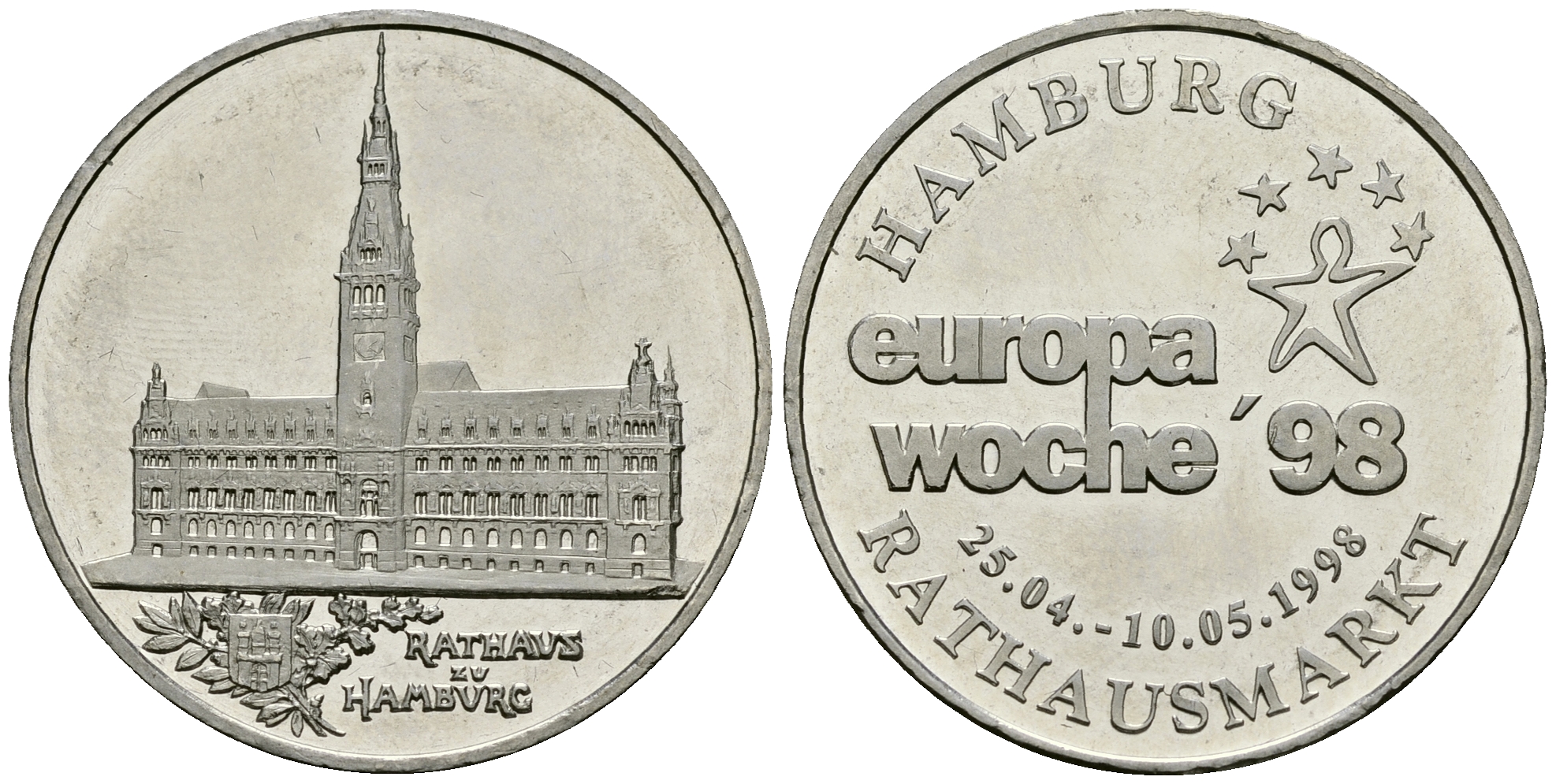 Турция медаль 1998 Europewoche 1998 4165-1113