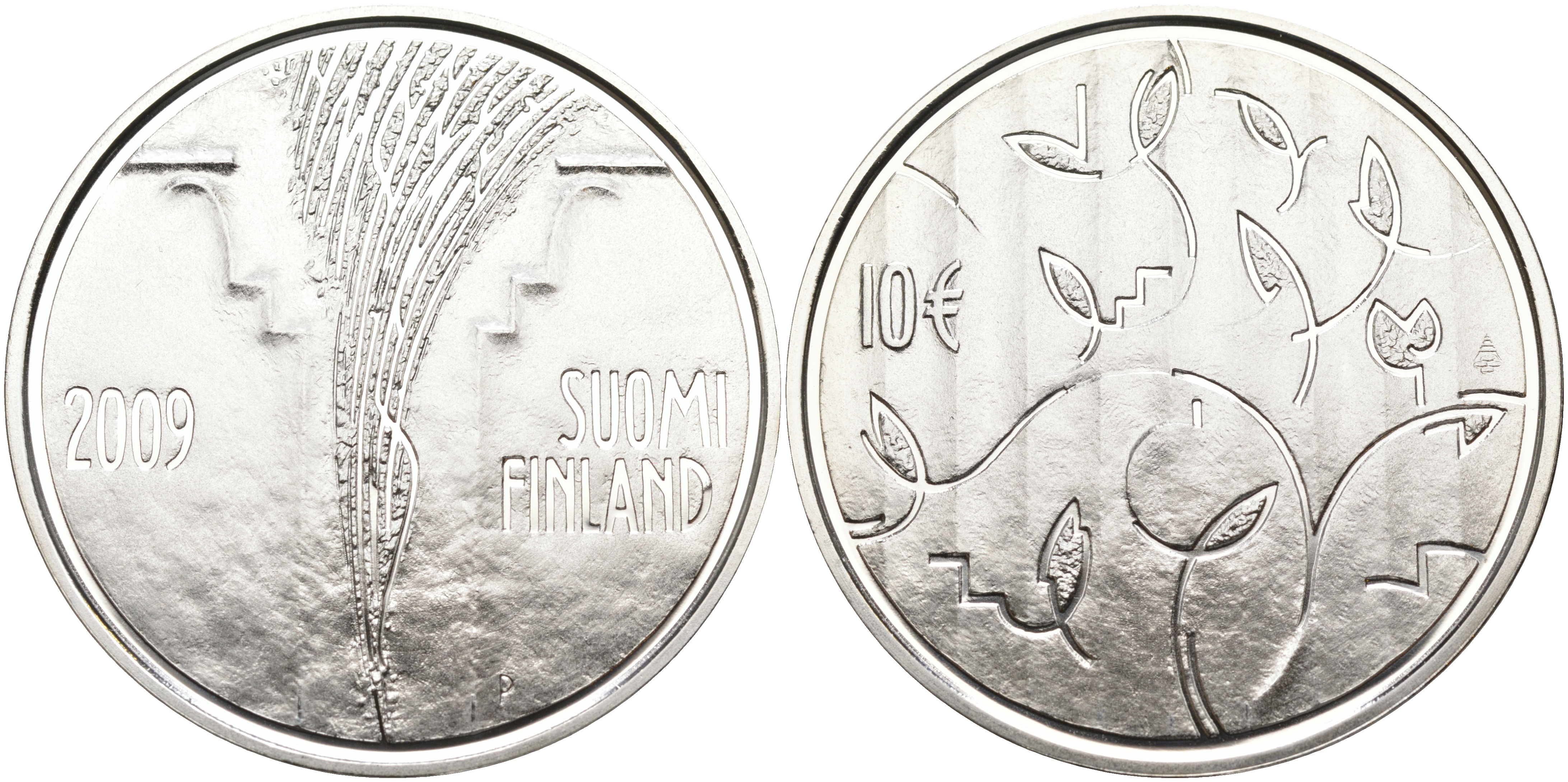 Финляндия 10 евро 2009 200 лет со дня основания сословного собрания. Боргоский сейм KM 173 серебро  PROOF 11-114-44