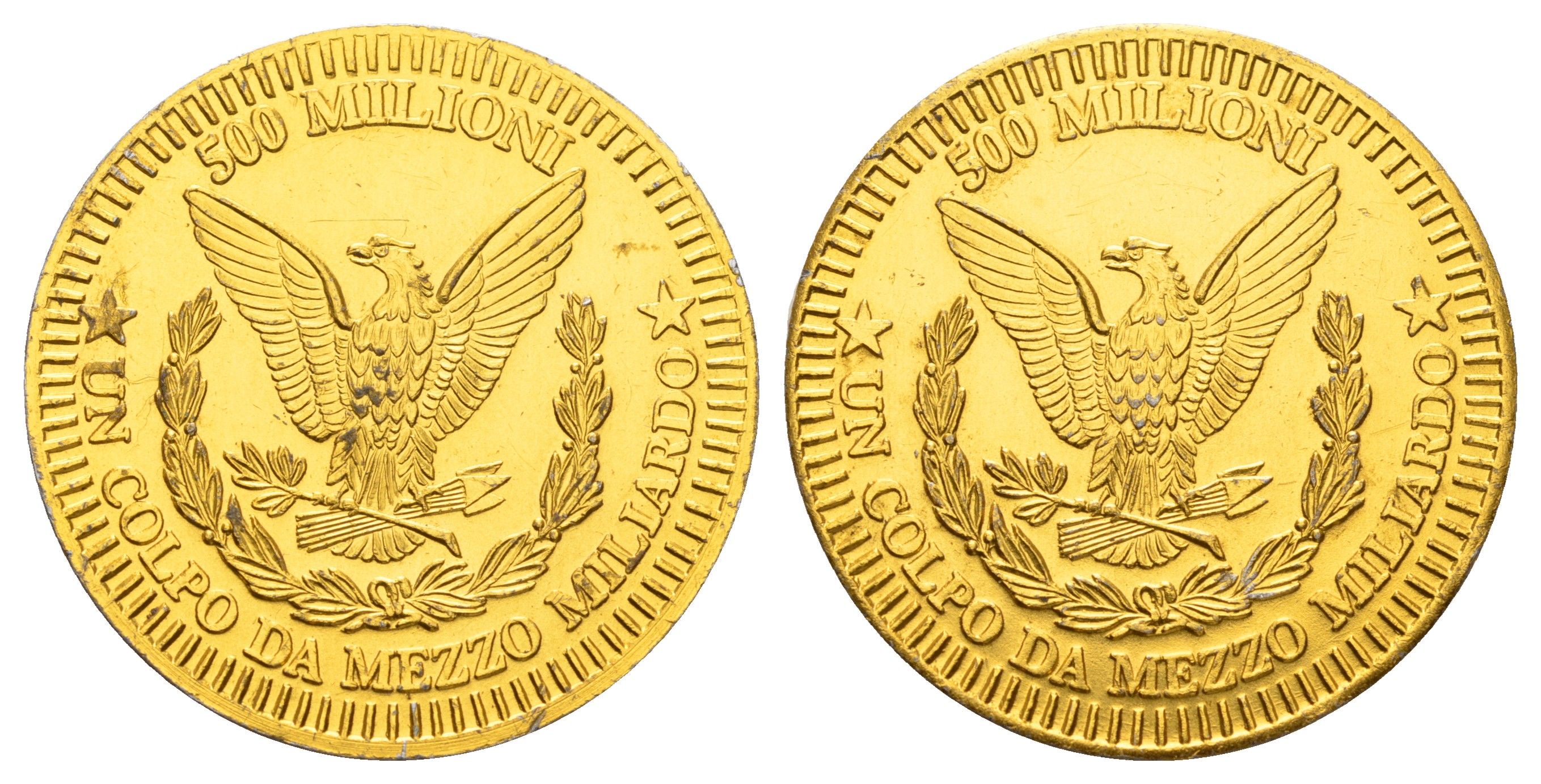 Италия сатирическая медаль в честь ужина «Большой восьмерки» в Л’Акуиле в 2009 году, когда город был разрушен землетрясением при правление Берлускони 2009 диаметр 35 мм, вес 5,1 гр алюминий плакированный медью 5010-1623