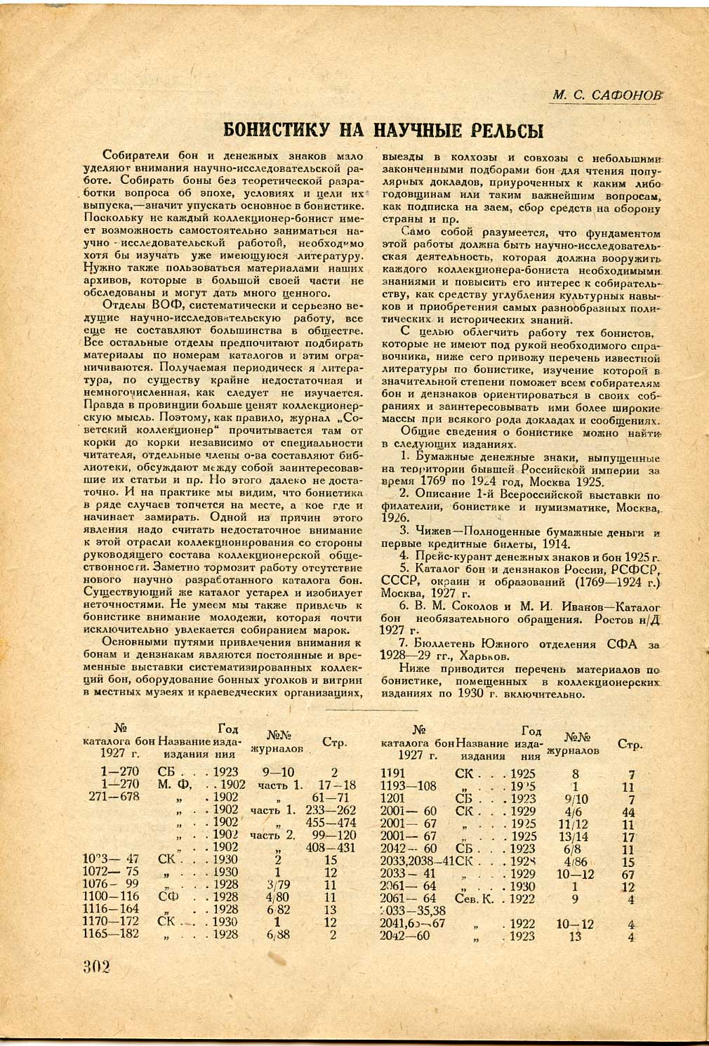 Советский Коллекционер № 11 1931 32 страницы 58-01-12-15